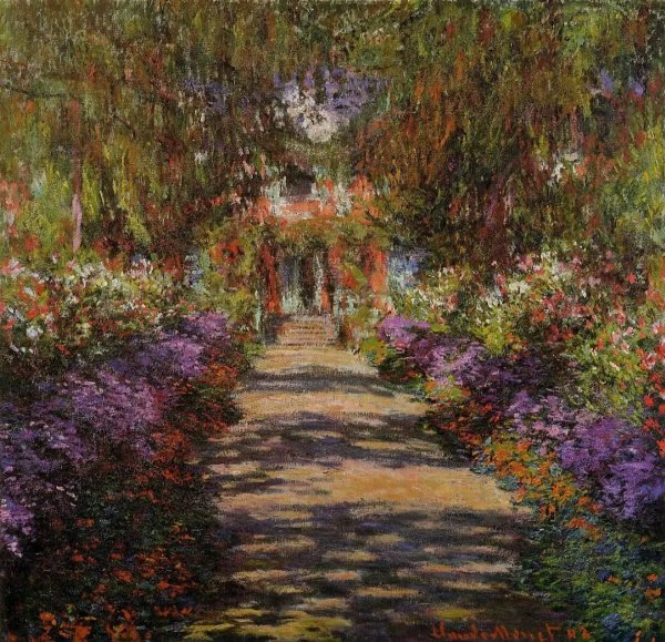 A Pathway in Monet's Garden, Giverny